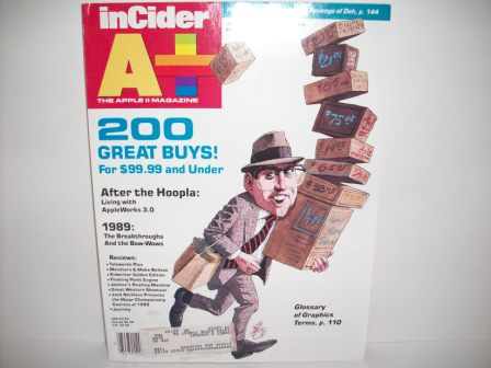 A+ inCider Magazine -  84 - 1989 Dec
